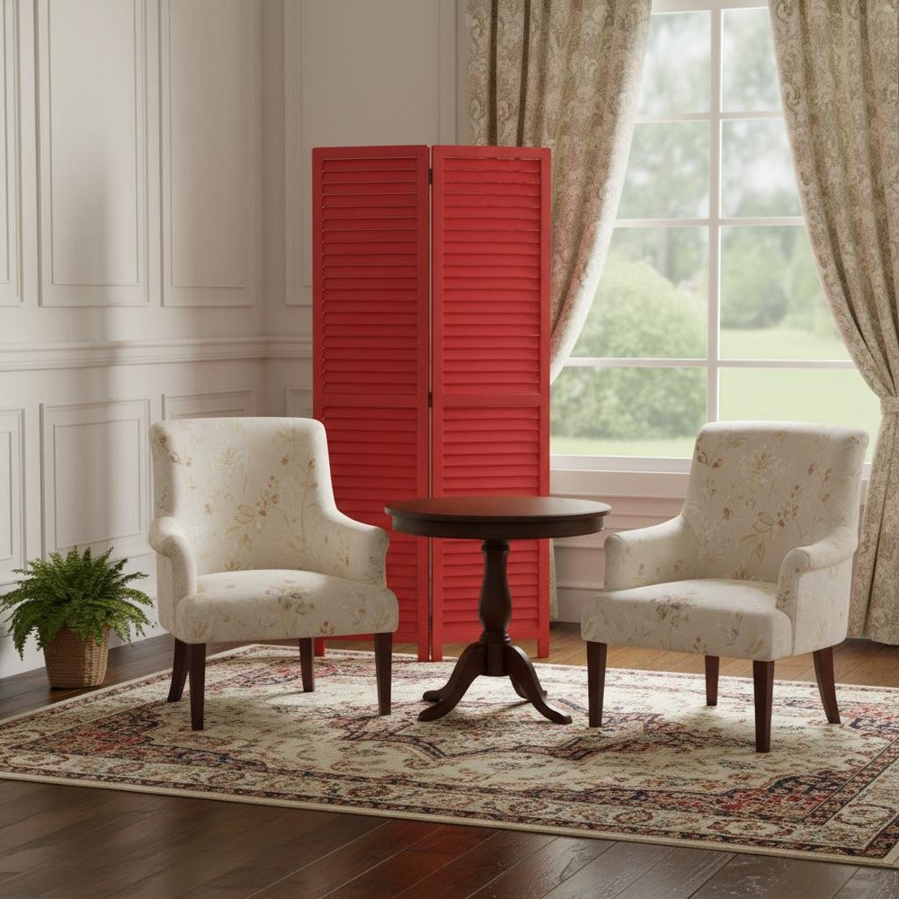 47 X 67 Red Wood Screen