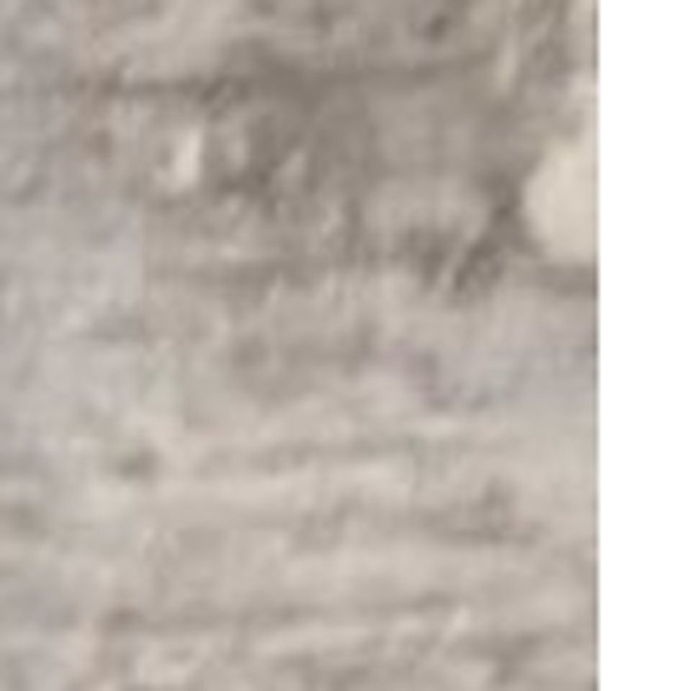 8' X 11' Beige And Ivory Abstract Hand Loomed Area Rug