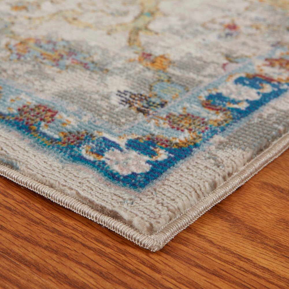 9' X 12' Beige Abstract Garden Area Rug