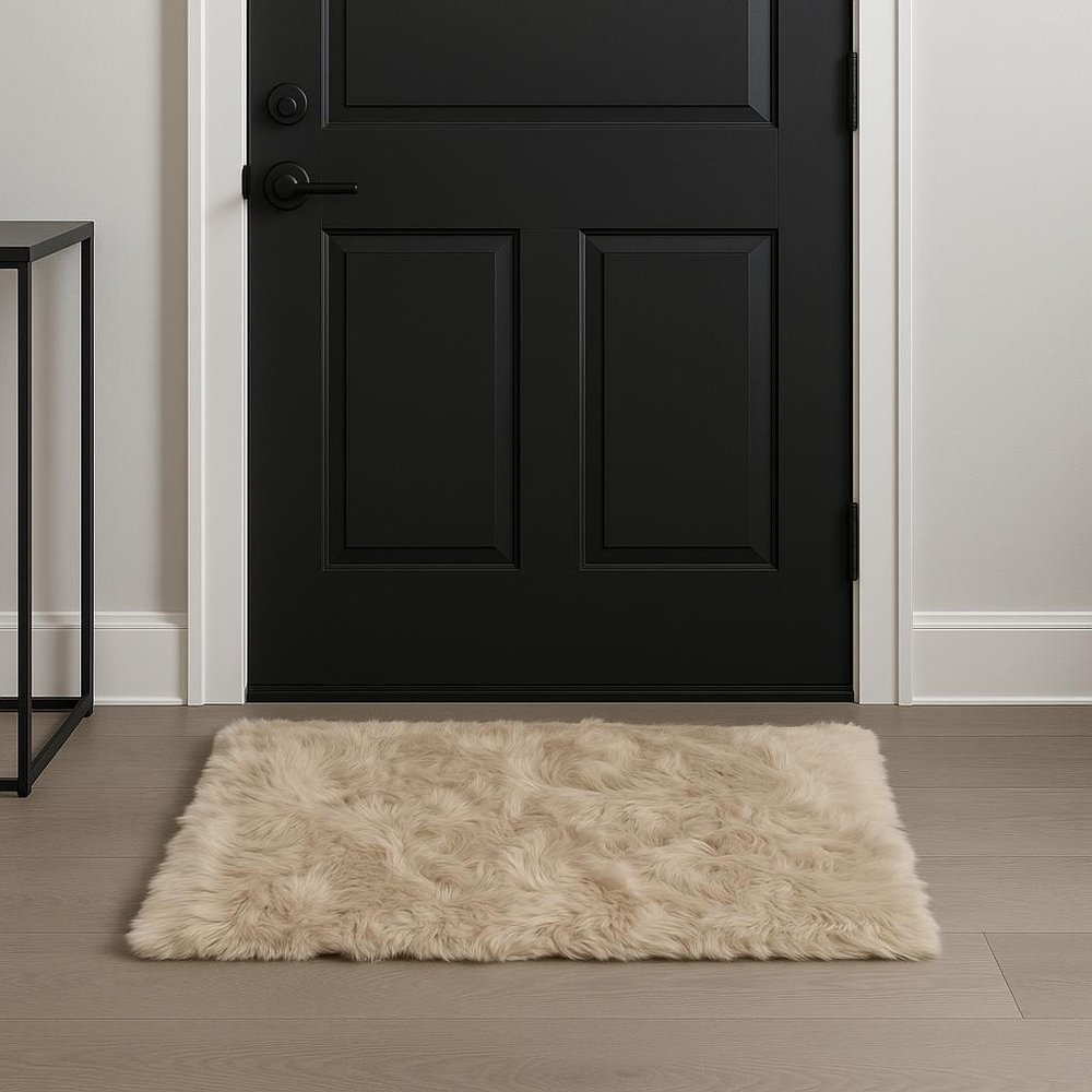 3' X 5' Taupe Non Skid Area Rug