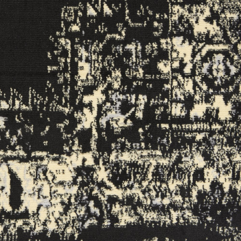 8' X 10' Cream Damask Power Loom Area Rug