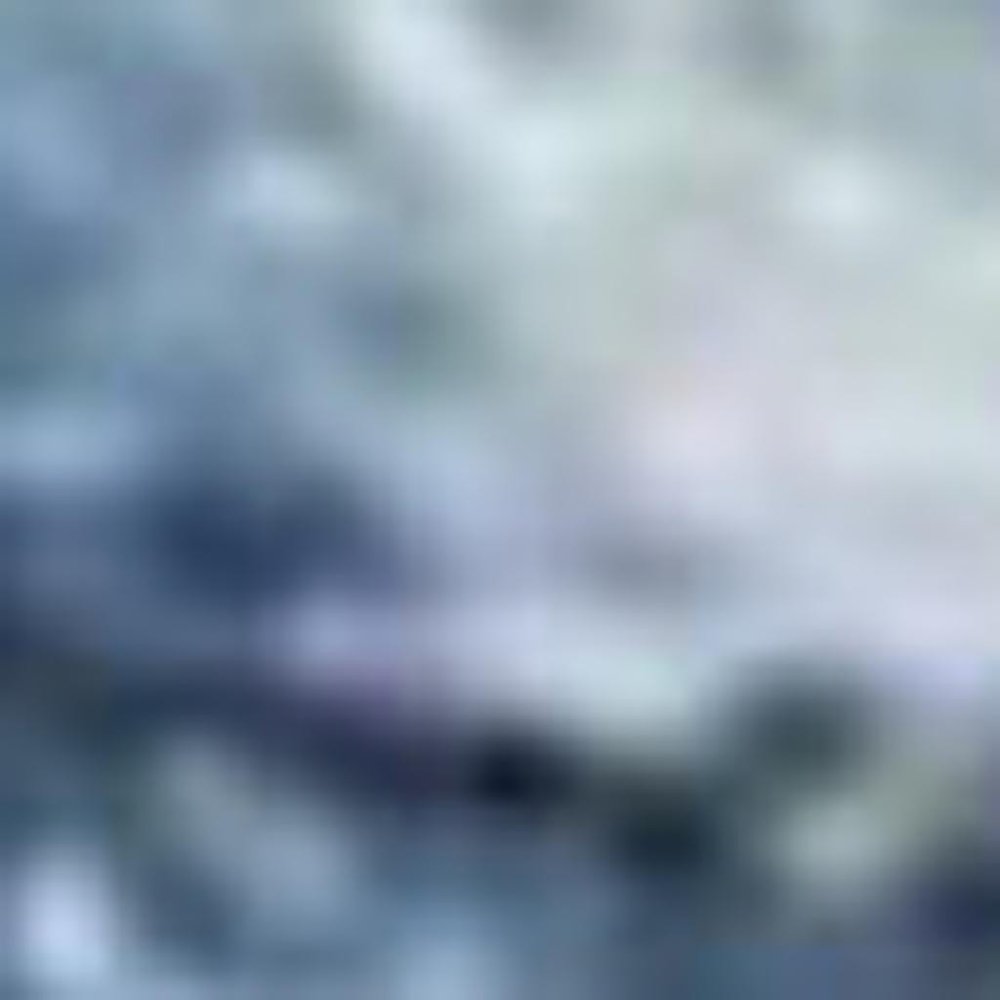 7' X 10' Blue and Gray Abstract Power Loom Area Rug