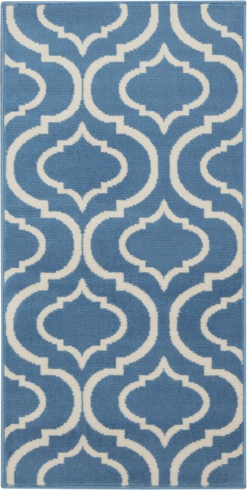 2' X 4' Gray Moroccan Power Loom Area Rug