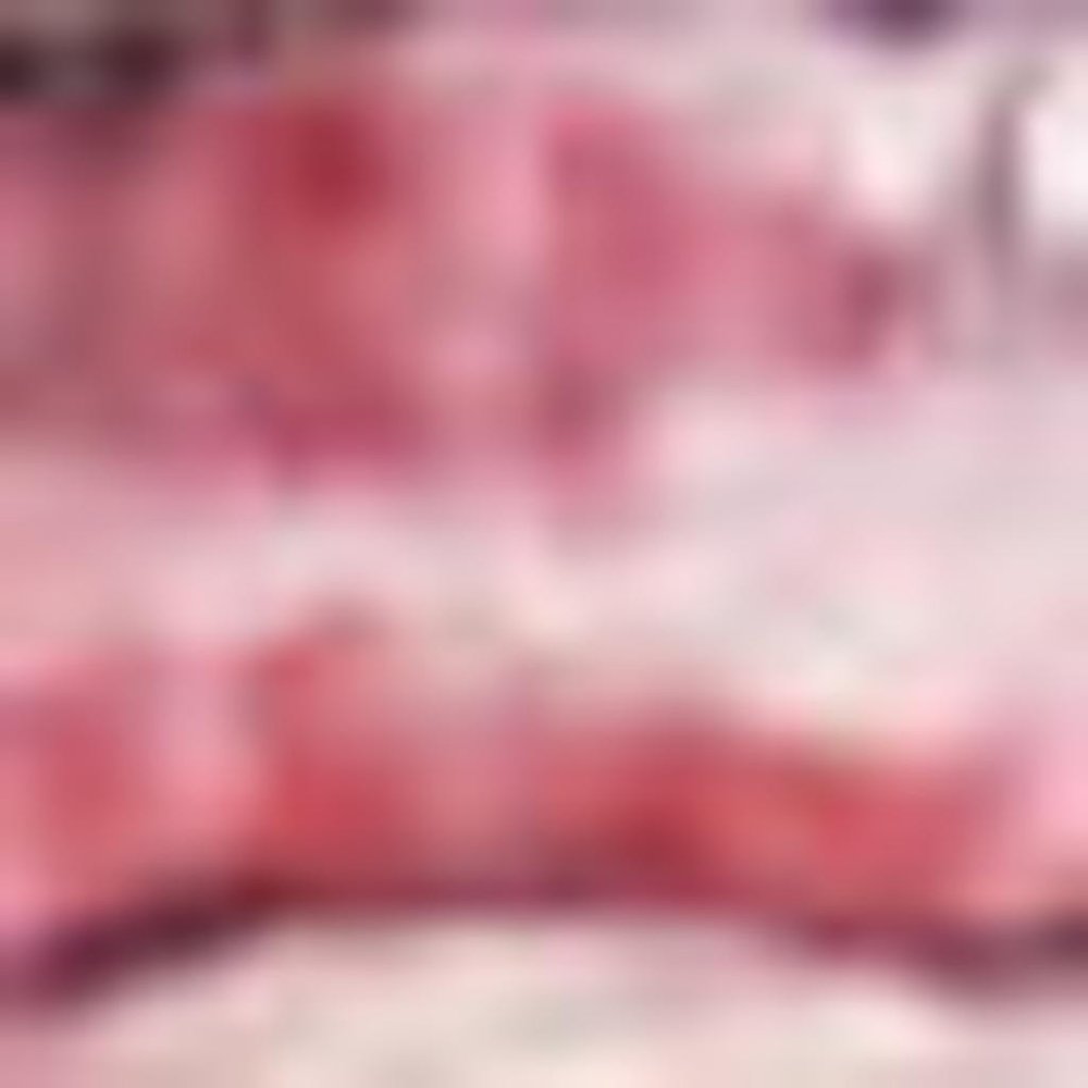 8' Blue And Red Medallion Distressed Washable Runner Rug