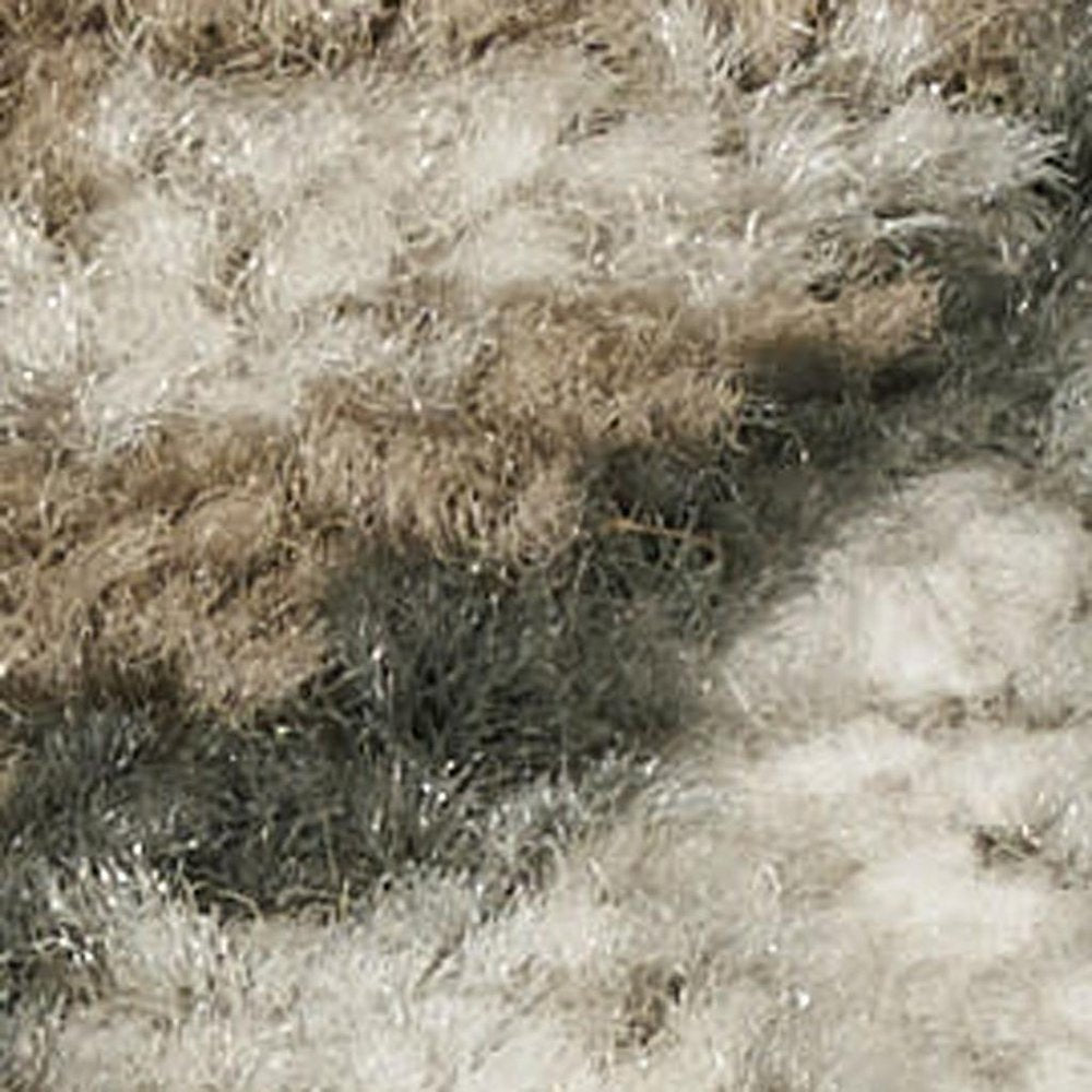 9' X 12' Cream Floral Distressed Area Rug