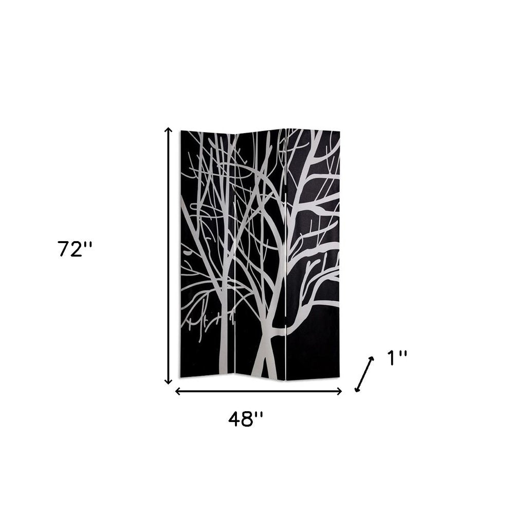 48" X 72" Multi Color Wood Canvas Tranquillity  Screen