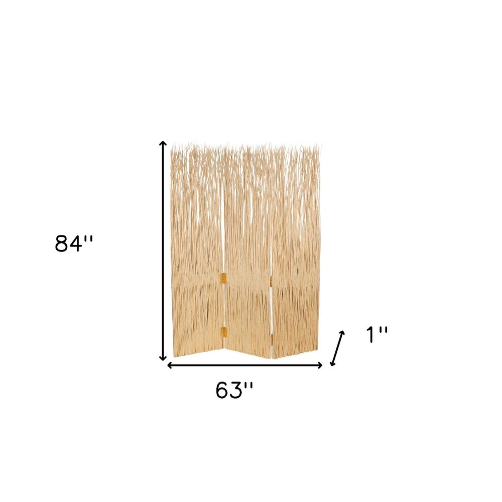 63" X 84" Natural Willow Adirondack  Screen