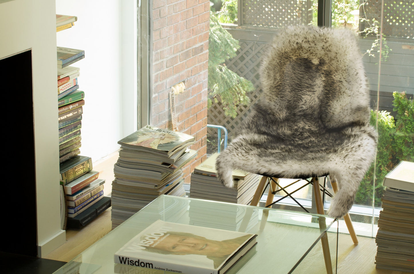 2' X 3' Gold Sheepskin Non Skid Area Rug