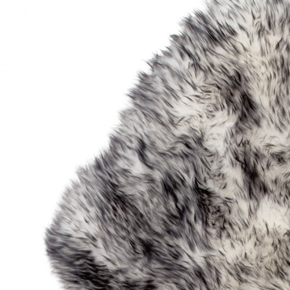 2' X 3' Gold Sheepskin Non Skid Area Rug