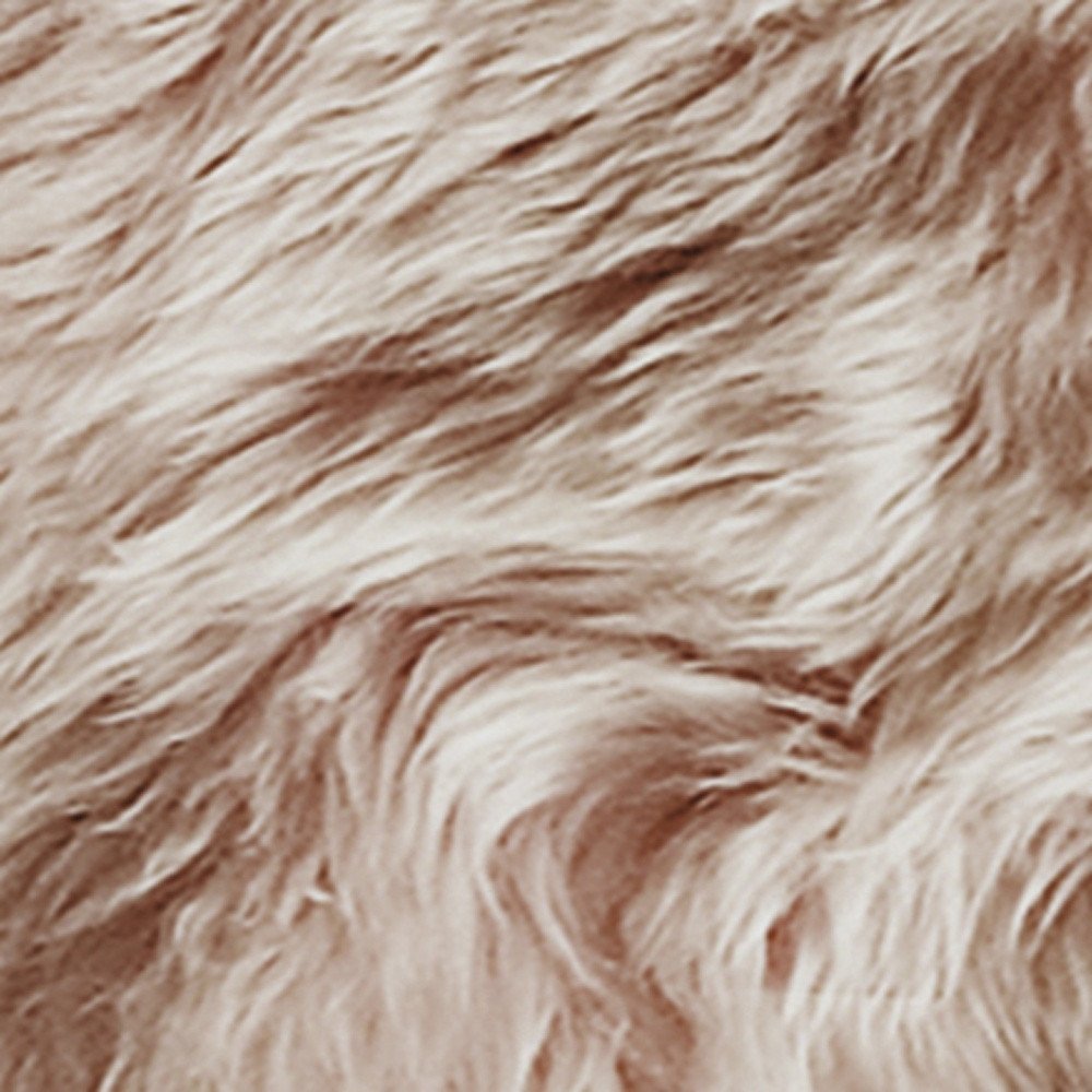 4' X 6' Gray Genuine Sheepskin Handmade Area Rug