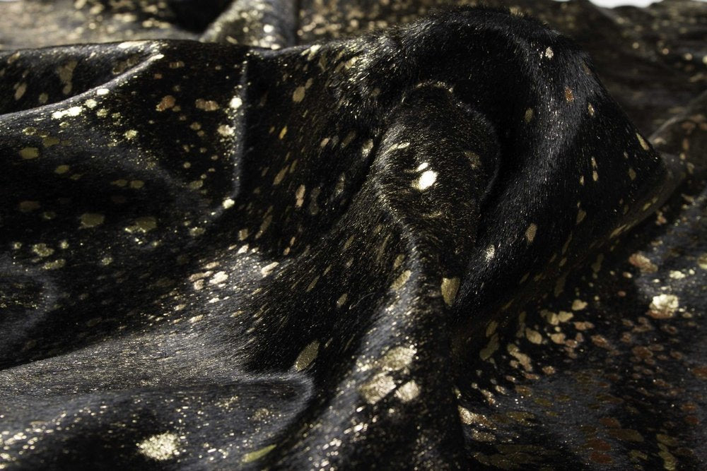 5' X 7' Gray Cowhide Area Rug