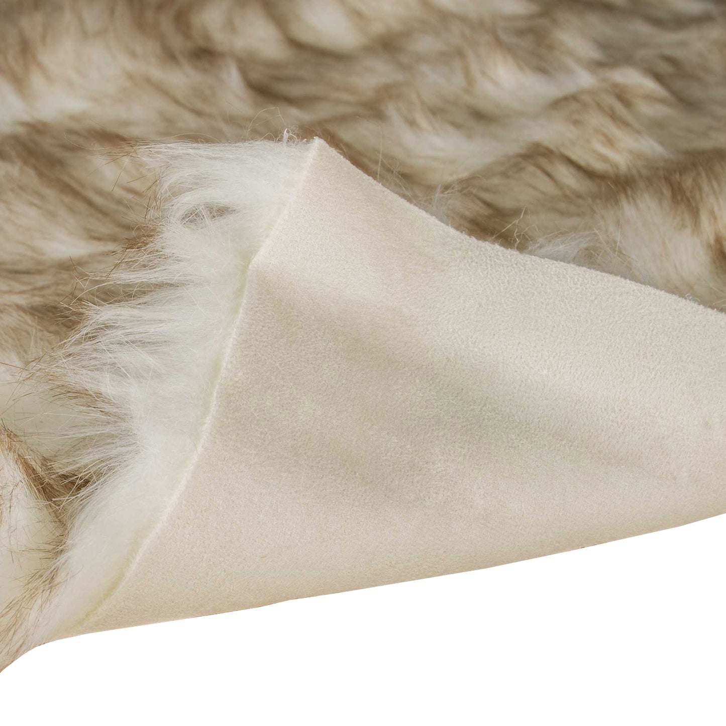 2' X 3' Black Faux Sheepskin Animal Print Washable Area Rug