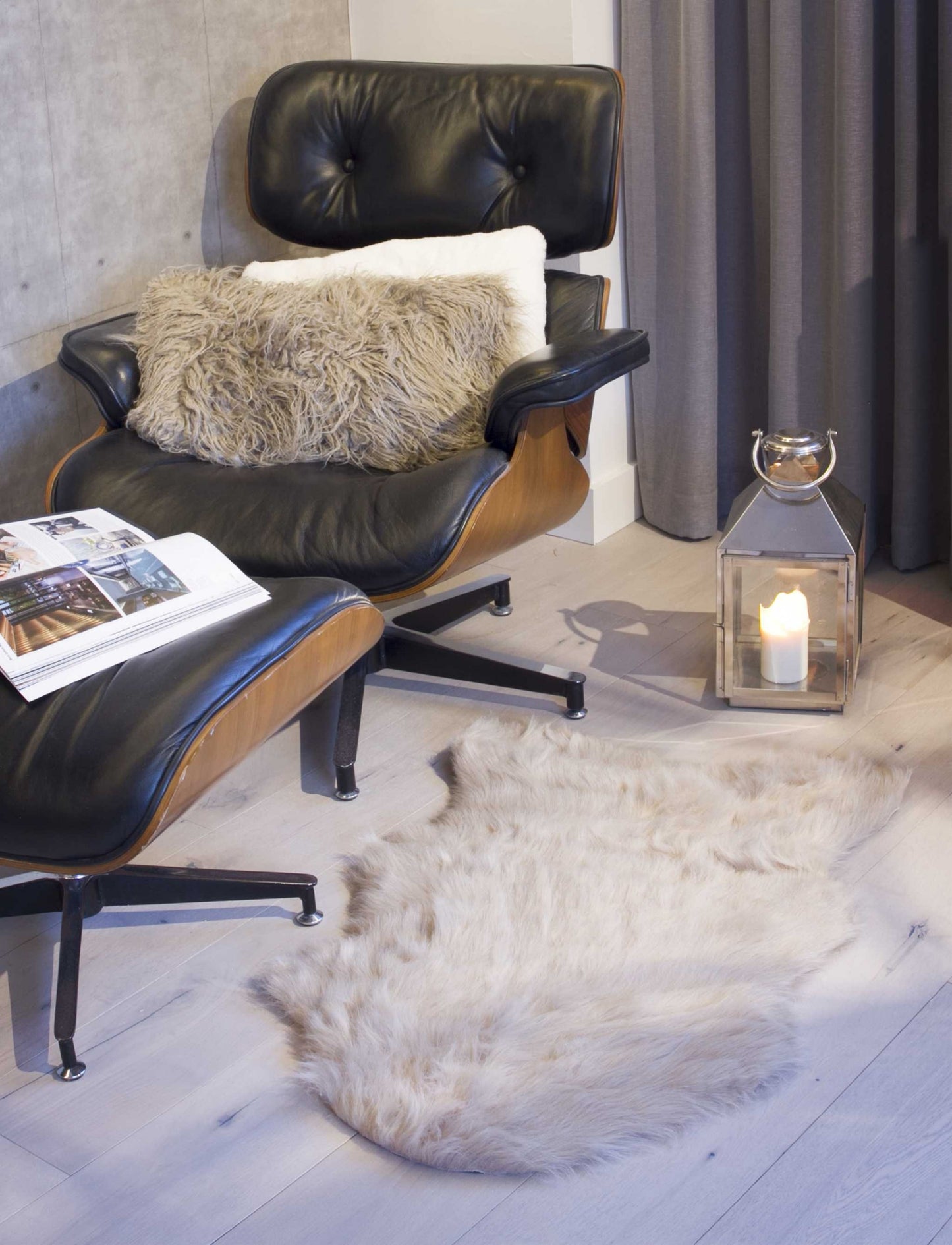 2' X 3' Dusty Rose Animal Print Area Rug