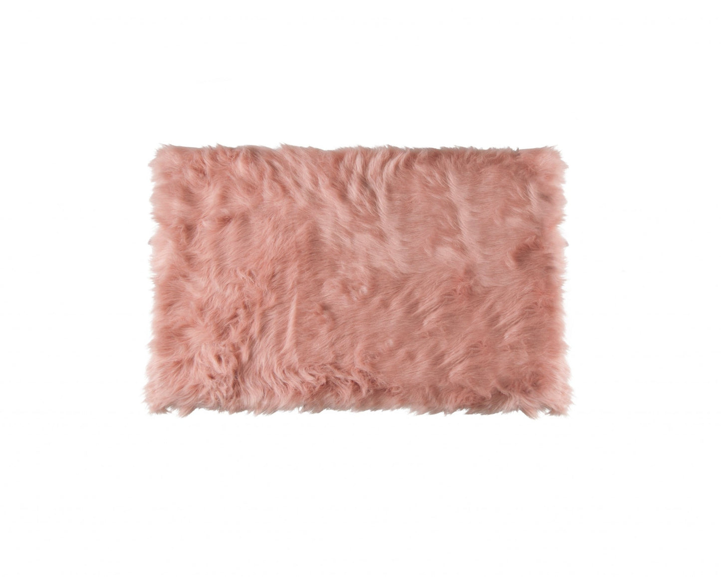 2' X 3' Dusty Rose Animal Print Area Rug