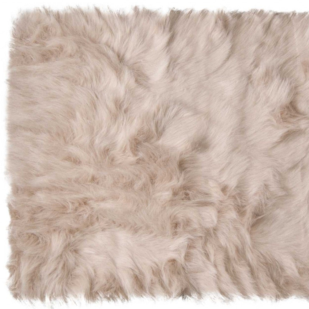 2' X 3' Dusty Rose Animal Print Area Rug