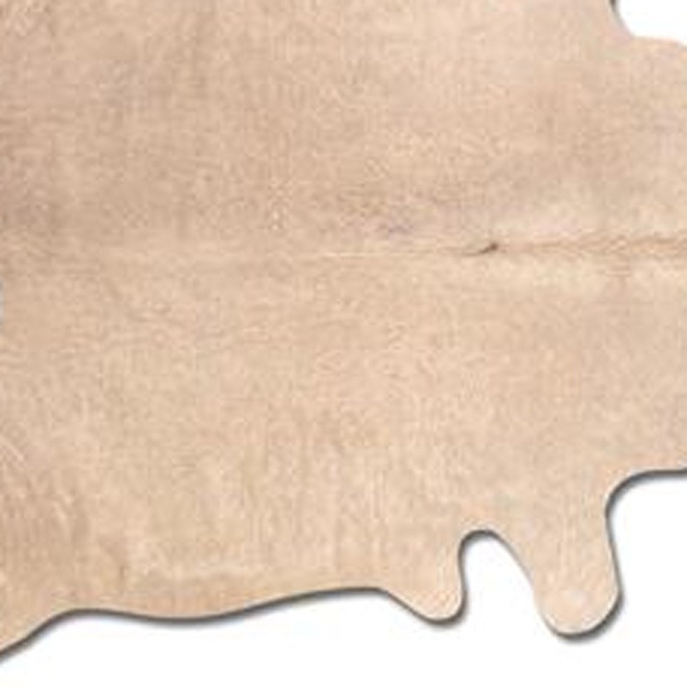 5' X 7' Gray Cowhide Area Rug