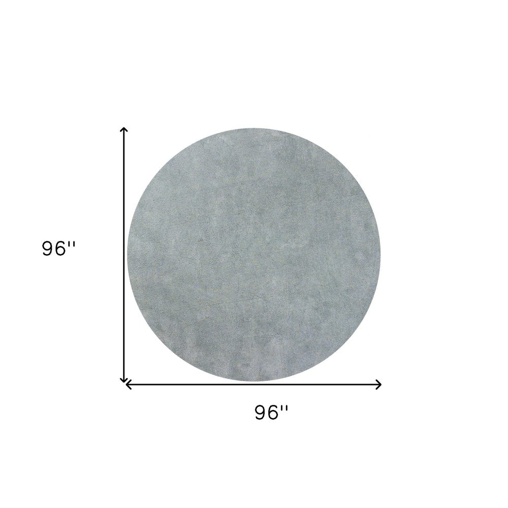 9' X 13' Blue Hand Woven Area Rug