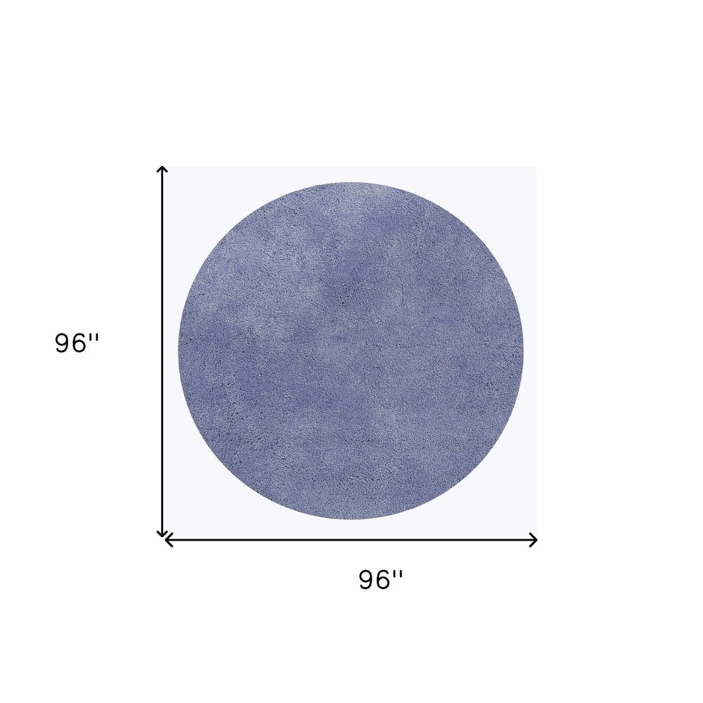 2' X 4' Purple Shag Hand Woven Area Rug