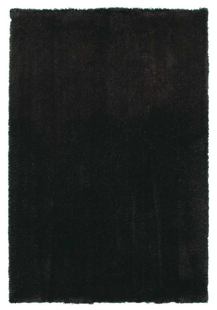 8' X 10' Espresso Shag Hand Woven Area Rug