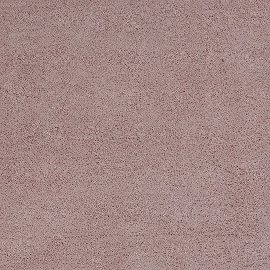 6' Pink Shag Hand Woven Round Rug