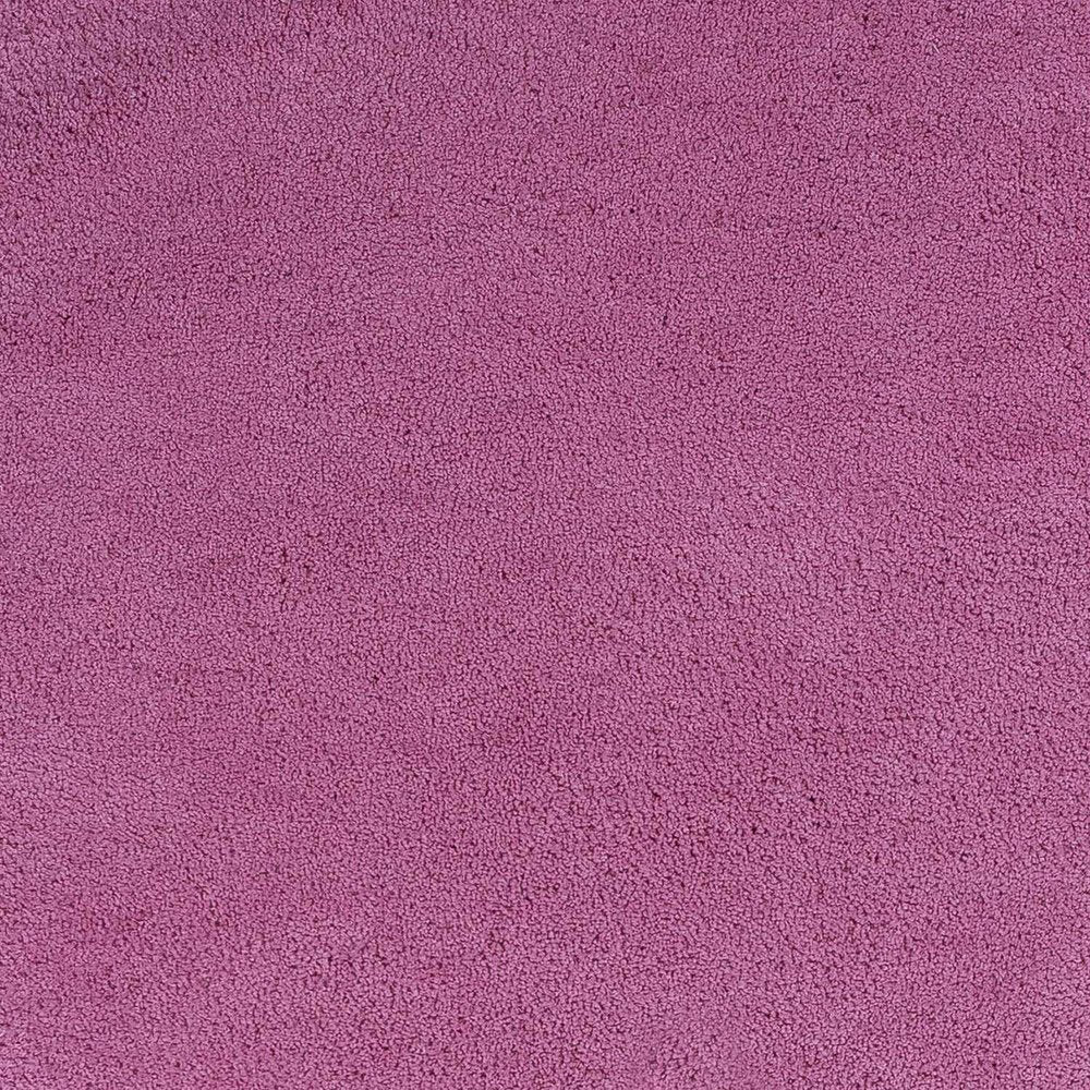 5' X 7' Hot Pink Shag Hand Woven Area Rug