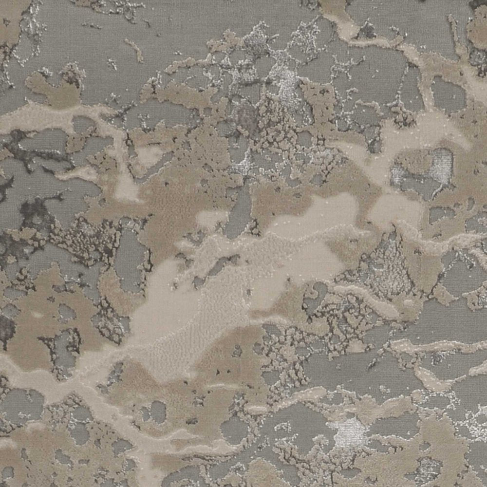 3' X 5' Sand Gray And Beige Abstract Area Rug