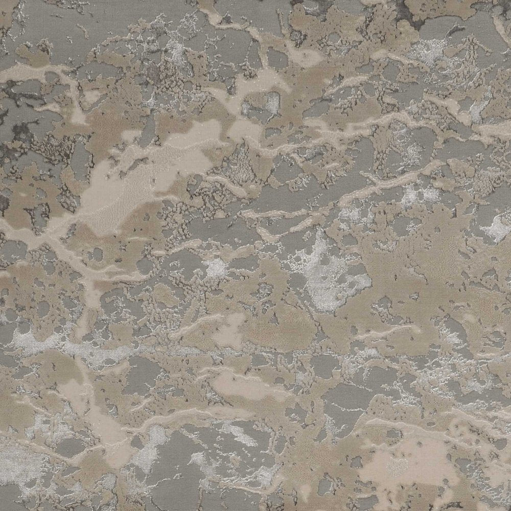 3' X 5' Sand Gray And Beige Abstract Area Rug