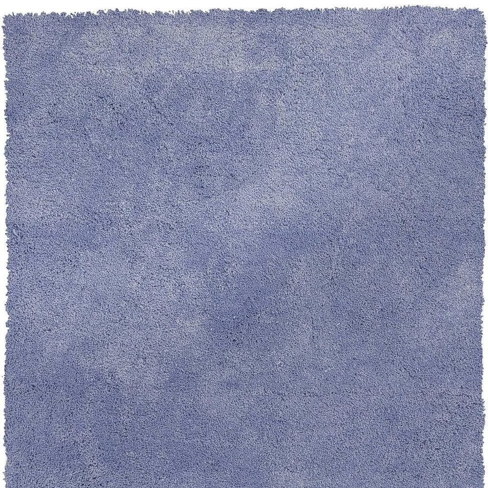 2' X 4' Purple Shag Hand Woven Area Rug