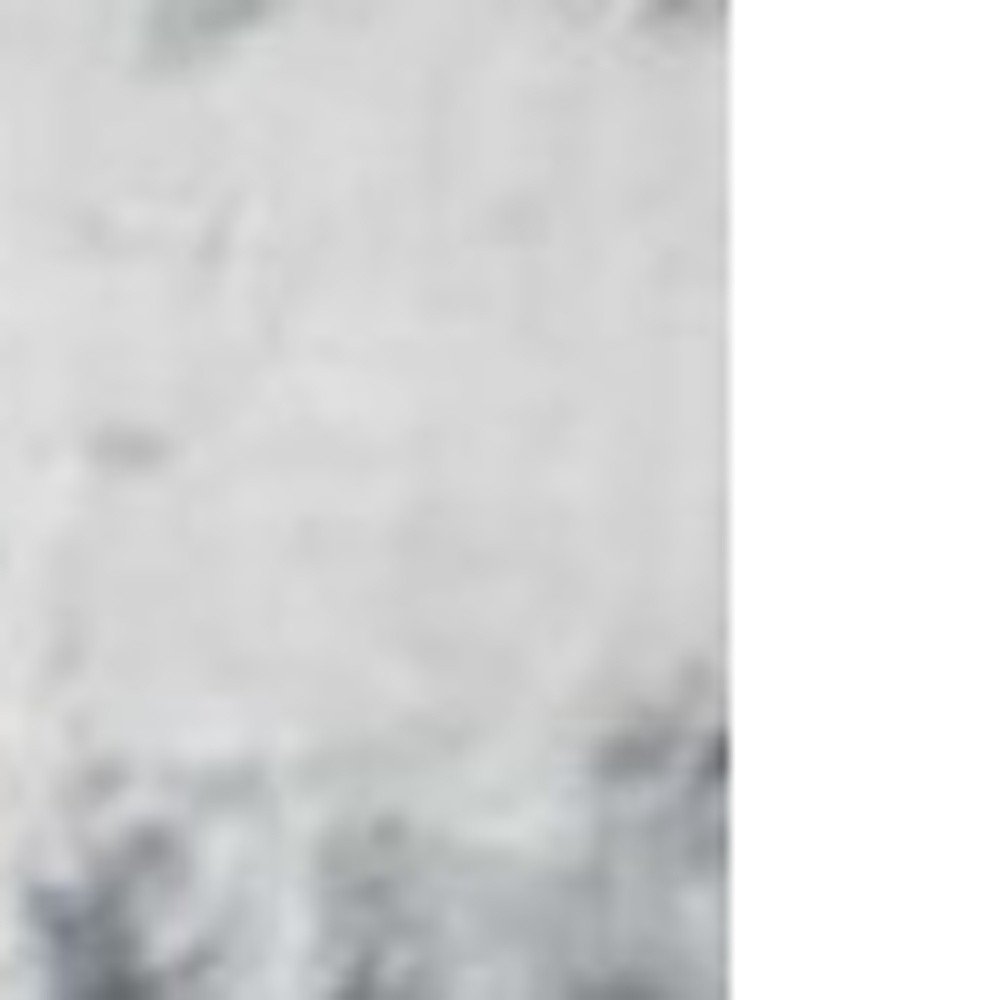 9' X 13' Dark Gray And Light Gray Abstract Hand Loomed Area Rug