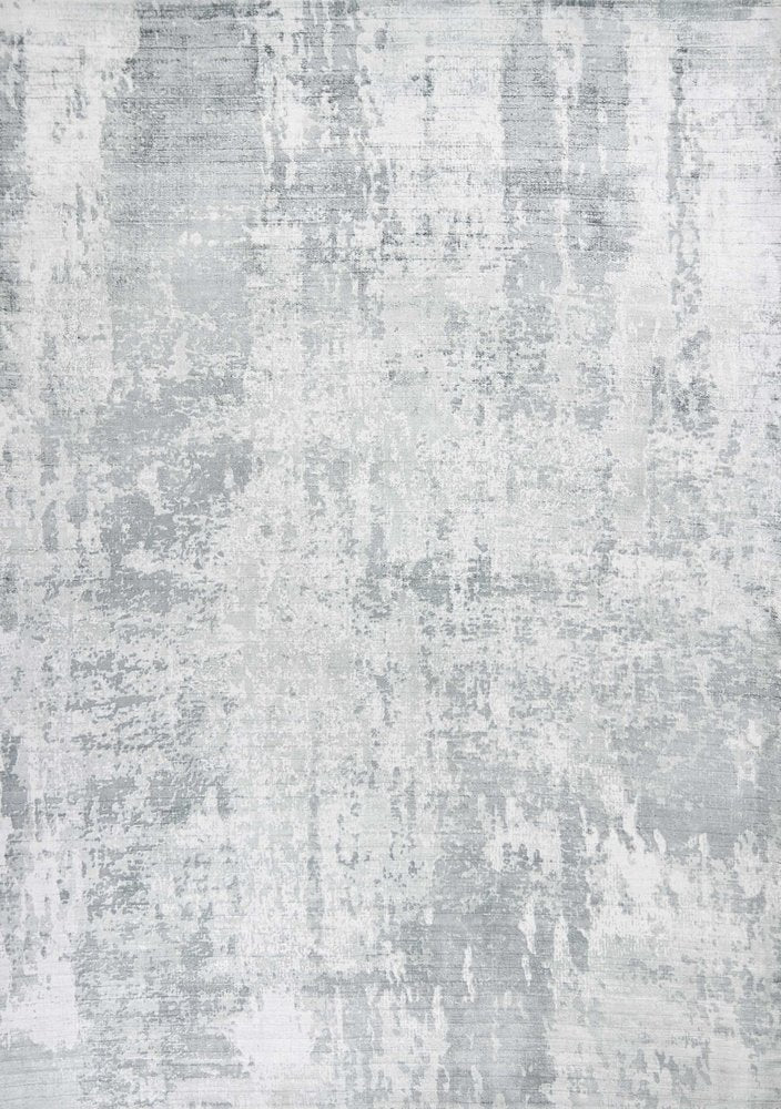 9' X 13' Dark Gray And Light Gray Abstract Hand Loomed Area Rug