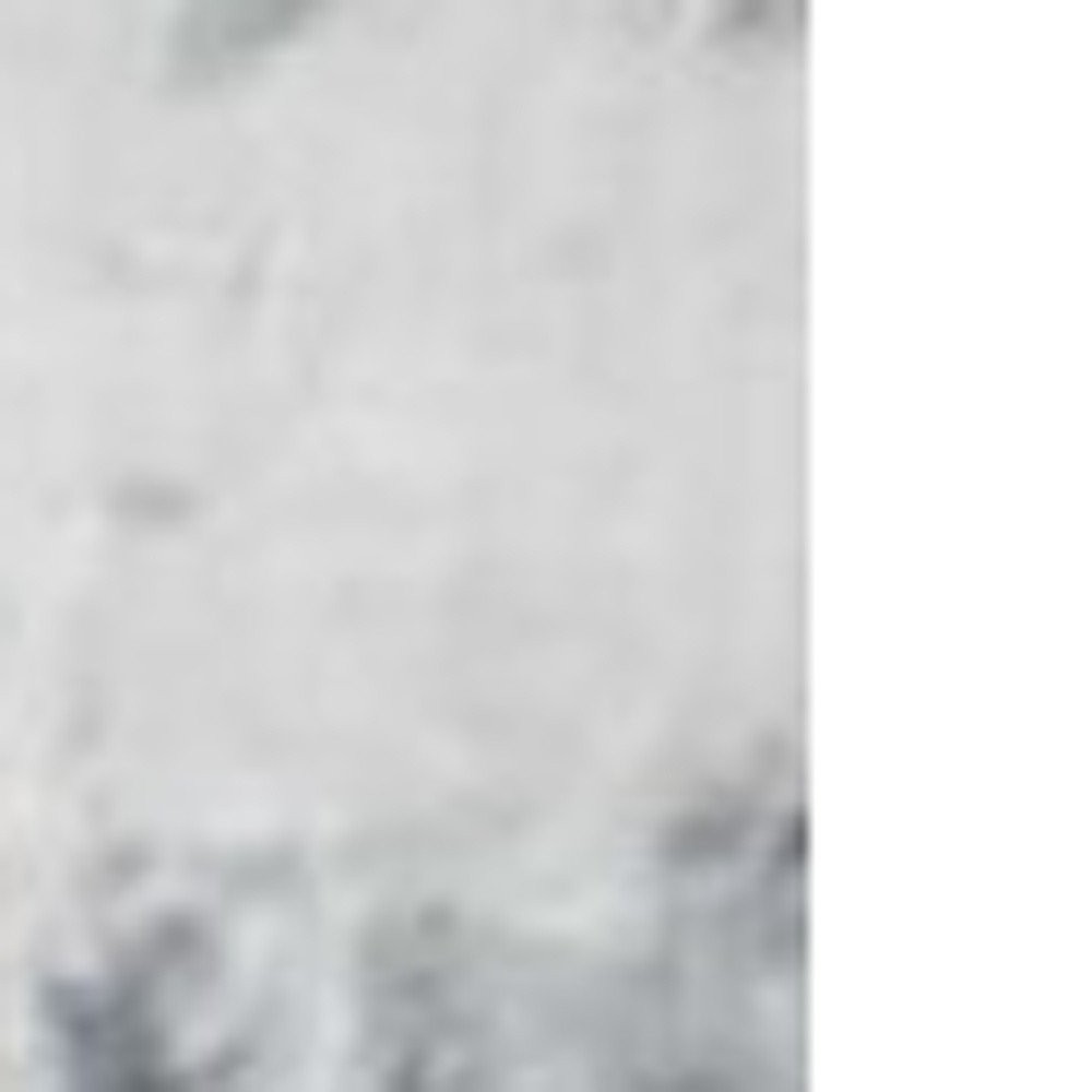 9' X 13' Dark Gray And Light Gray Abstract Hand Loomed Area Rug