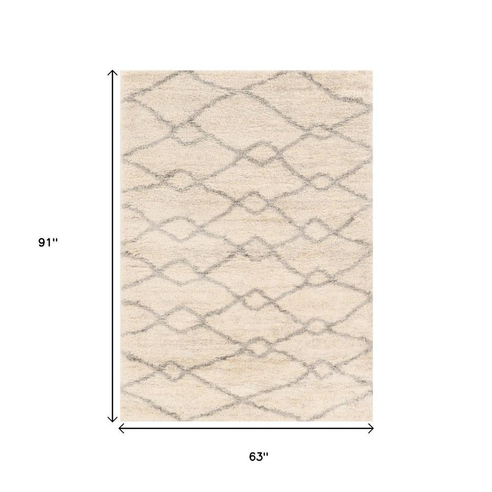 9' X 13' Ivory Area Rug