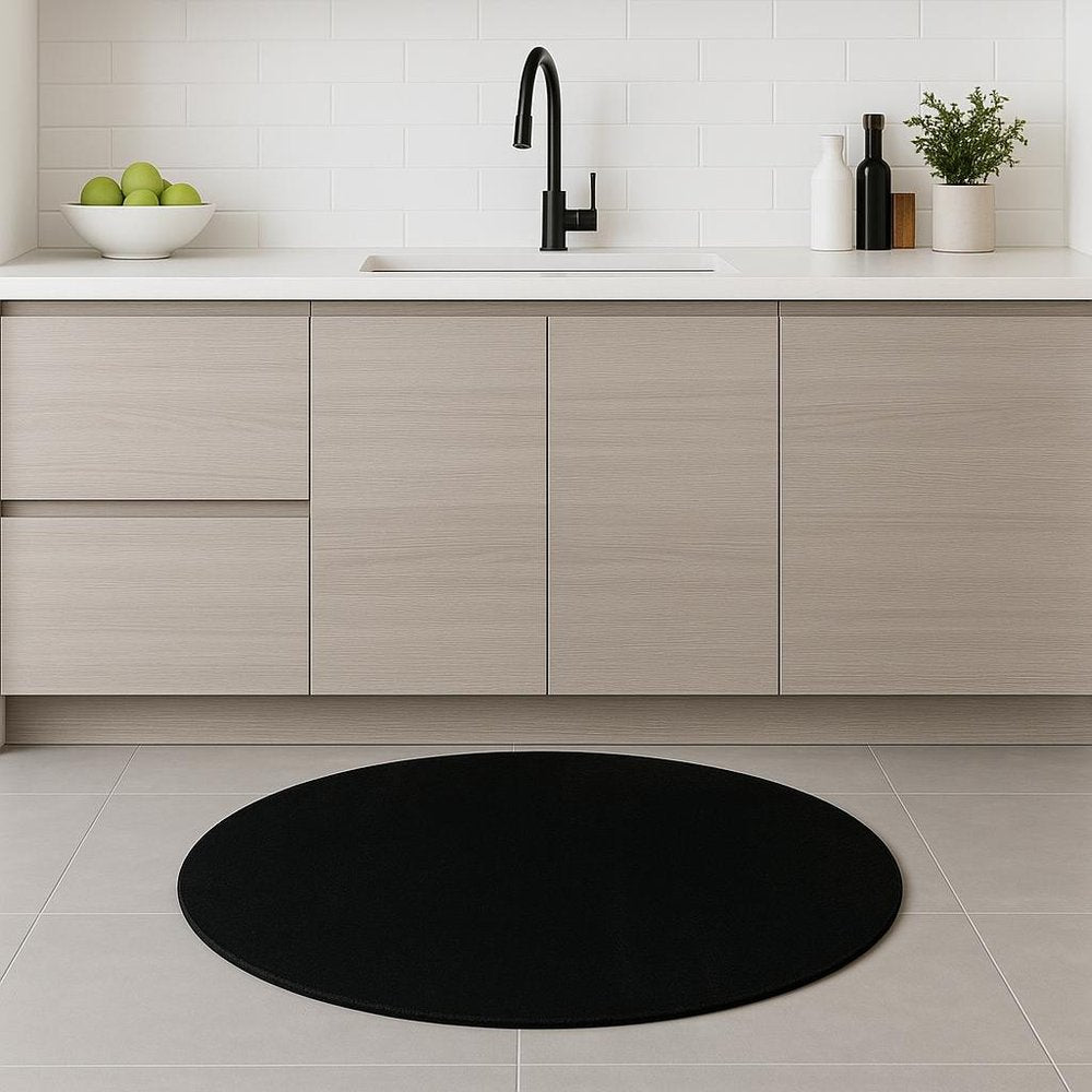 8' X 10' Espresso Shag Hand Woven Area Rug