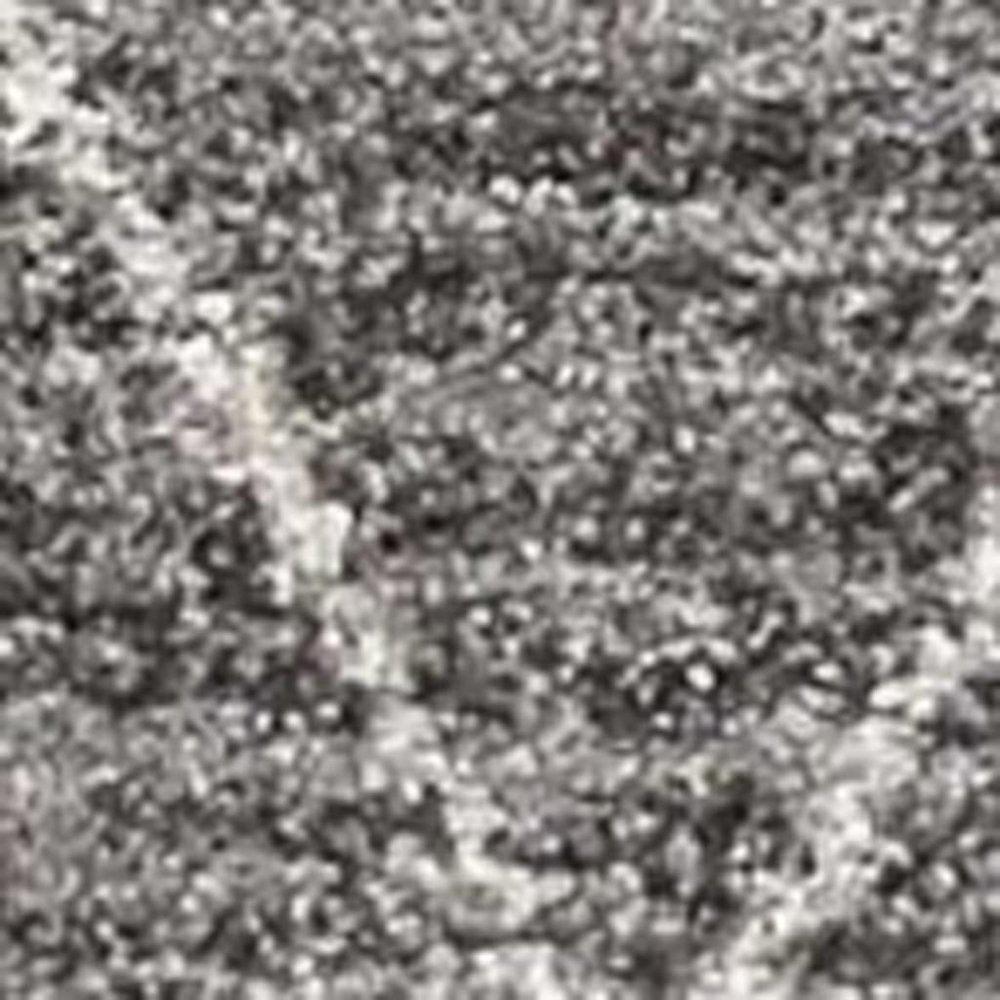 8' X 11' Gray And Ivory Geometric Area Rug