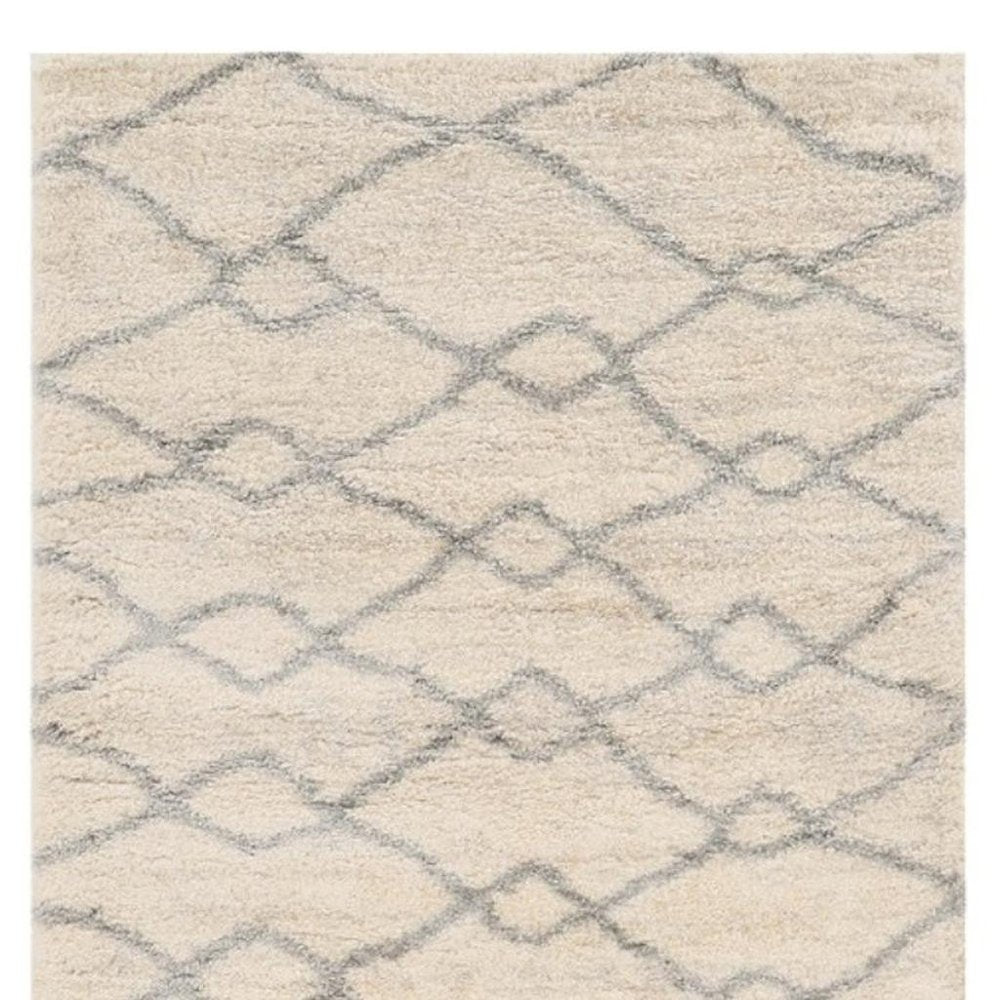 9' X 13' Ivory Area Rug
