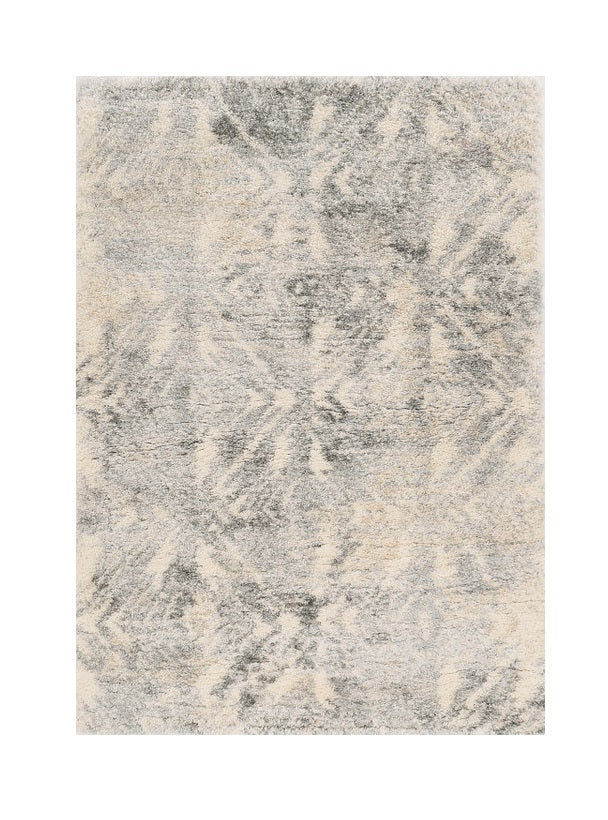 7' X 9'  Polypropylene Ivory Or Grey Area Rug