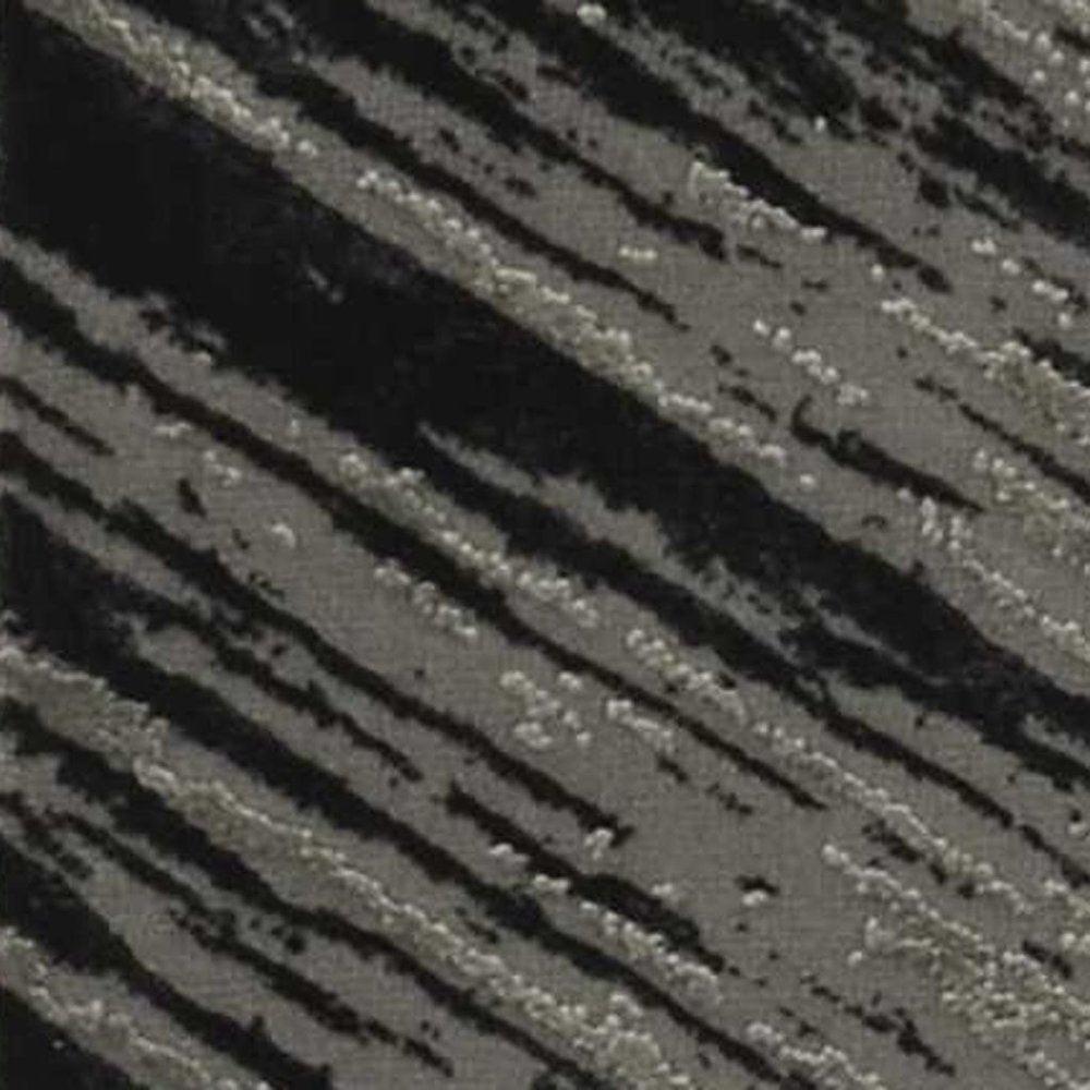 3' X 5' Silver And Gray Abstract Area Rug