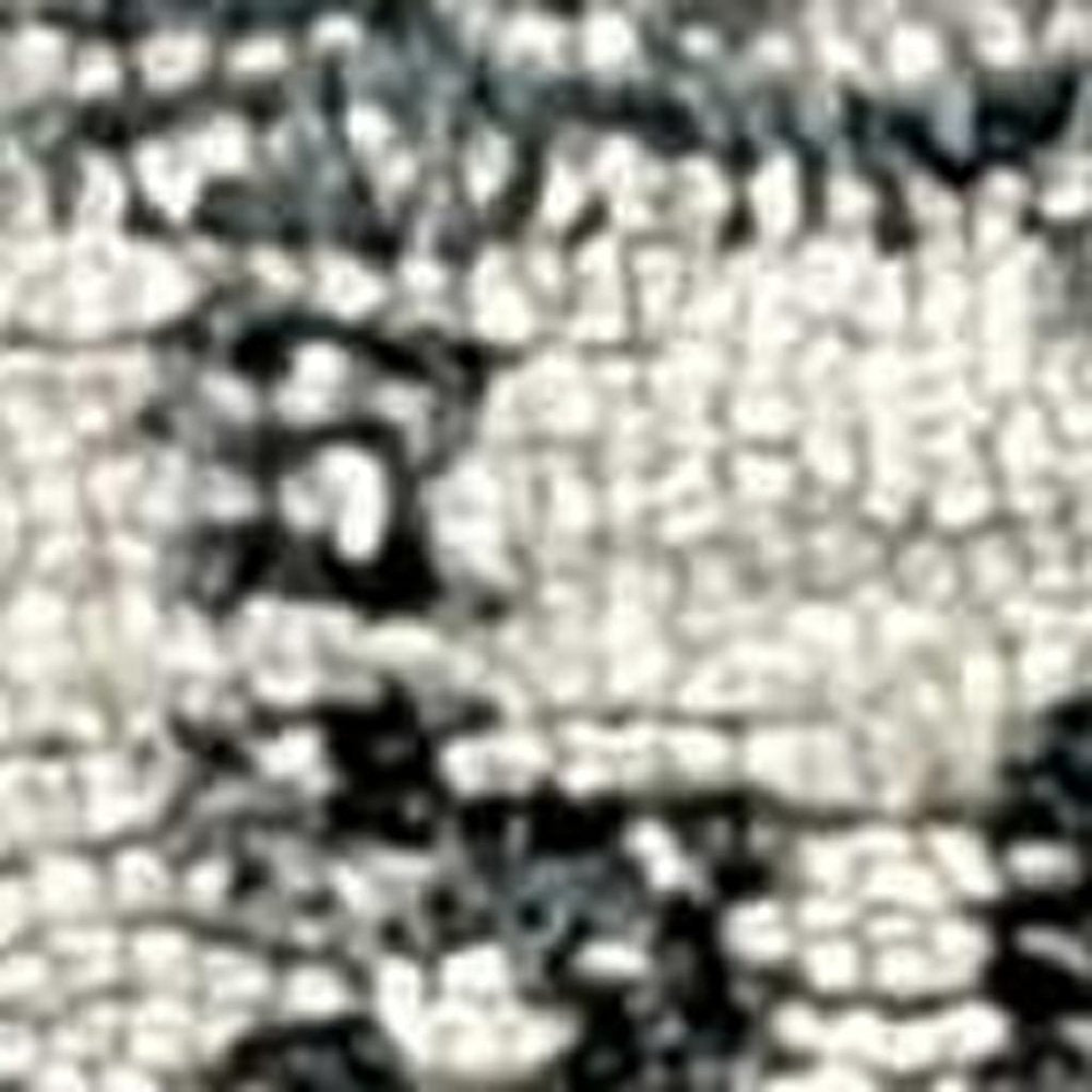 5' X 7' Ivory Gray And Red Wool Medallion Hand Tufted Distressed Area Rug