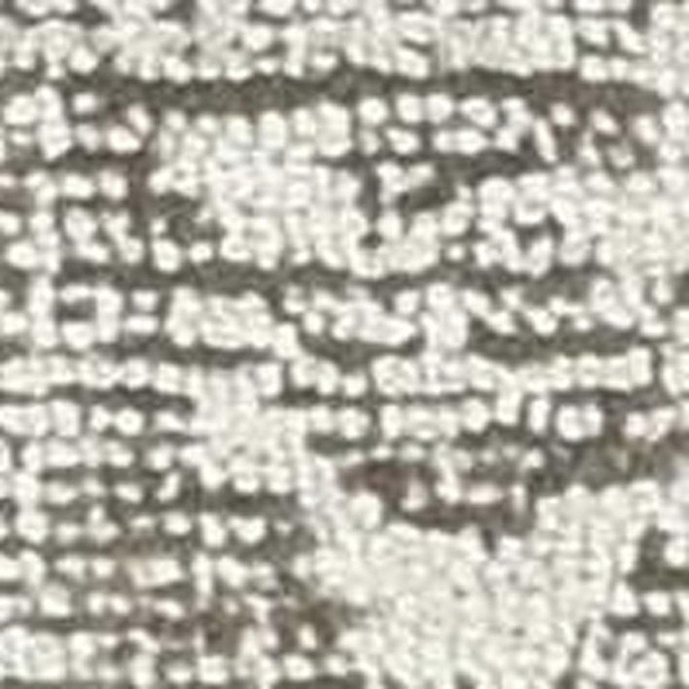 8' X 11' Ivory Gray And Green Wool Floral Hand Tufted Area Rug