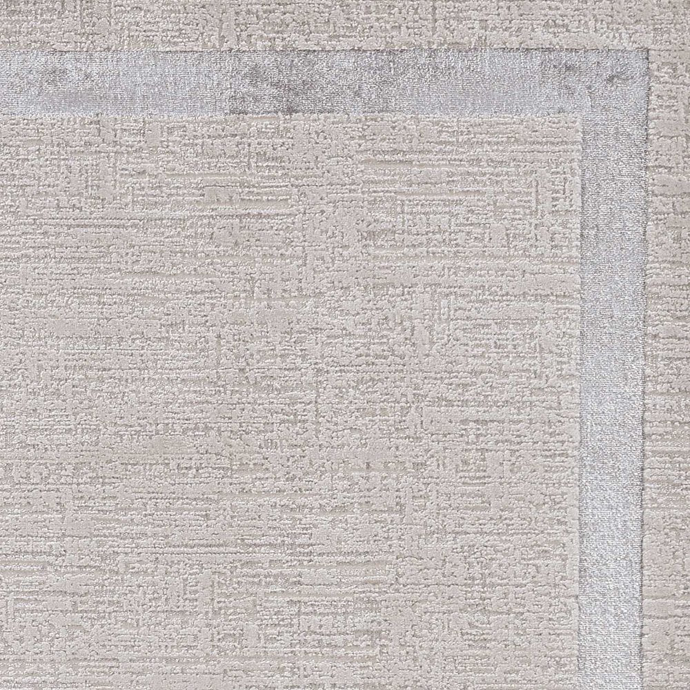 3' X 5' Gray and Ivory Area Rug