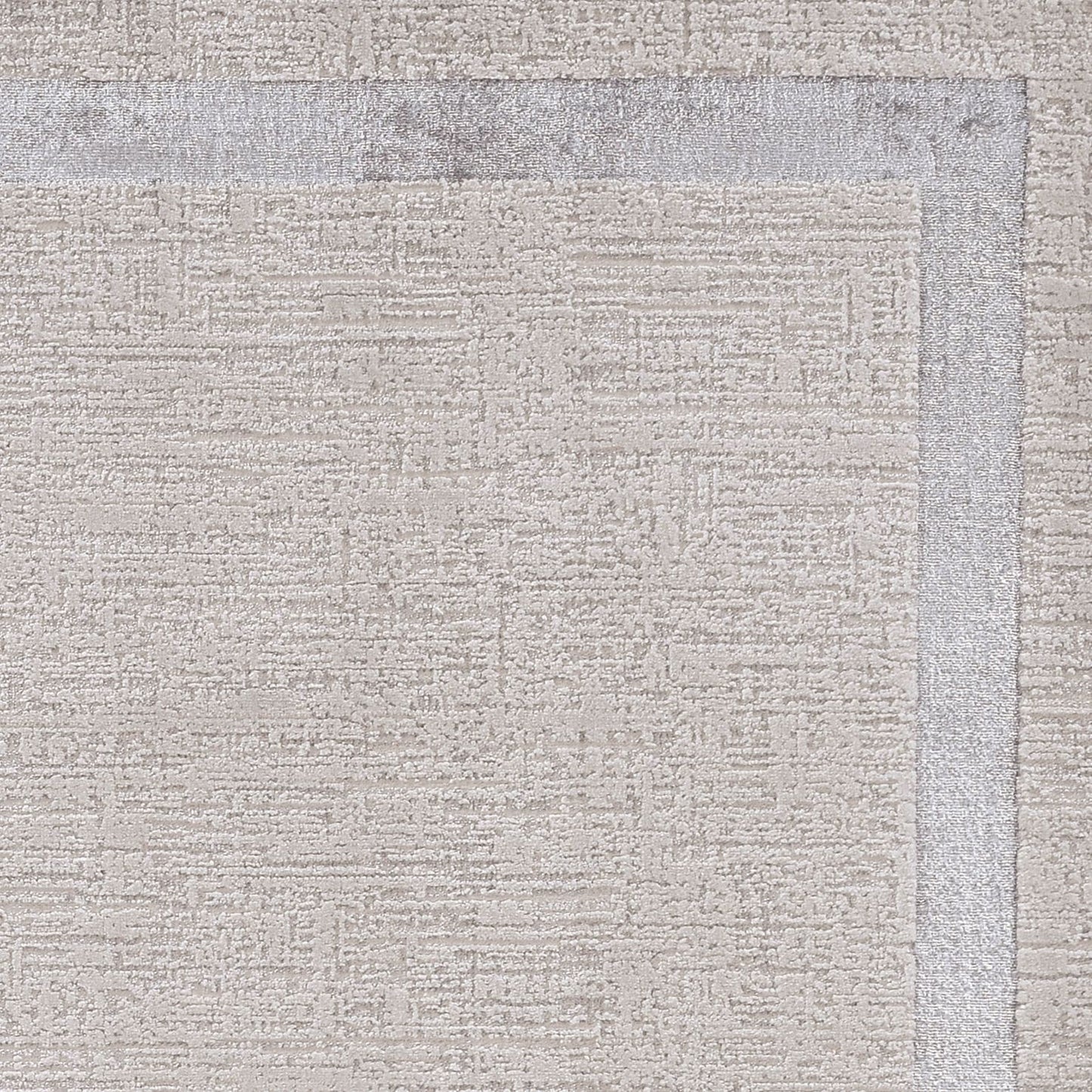 3' X 5' Gray and Ivory Area Rug