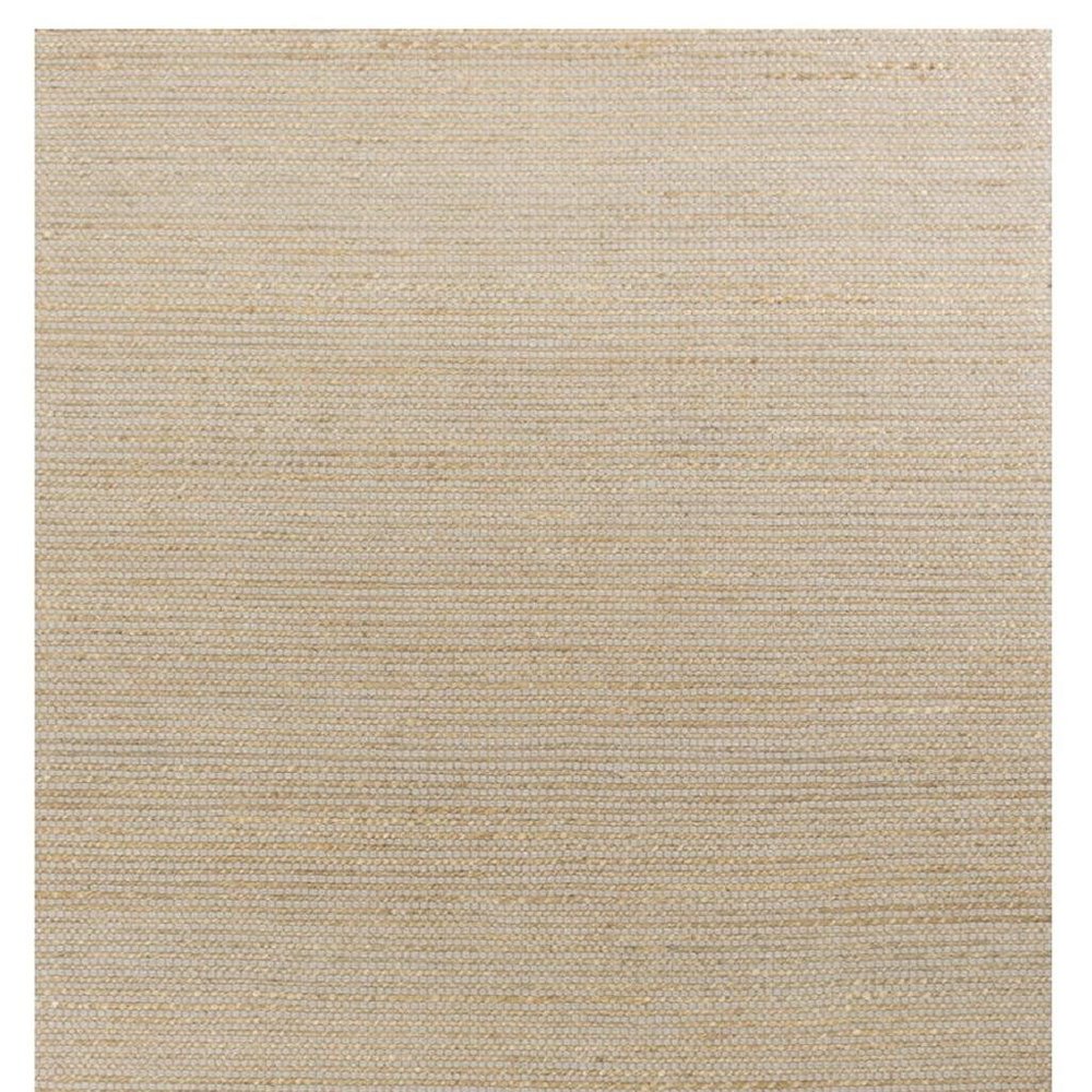 8' X 11' Tan And Ivory Wool Hand Woven Area Rug