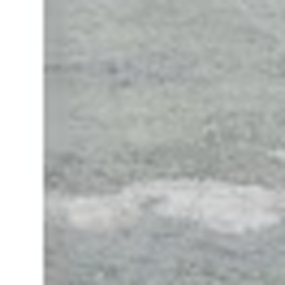 3' X 5' Slate Gray And Ivory Abstract Hand Tufted Area Rug