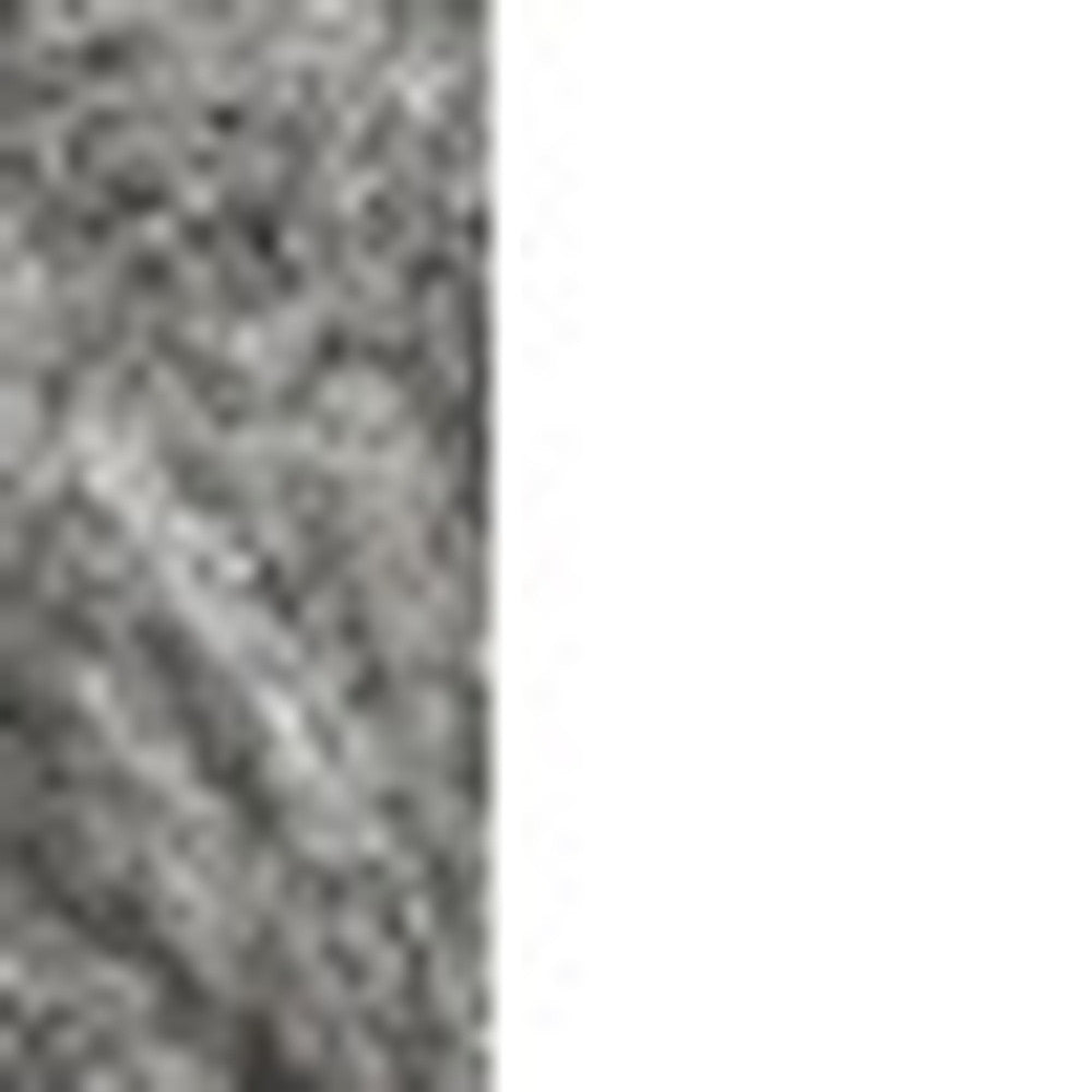 8' X 10' Gray And Dark Gray Wool Abstract Hand Tufted Area Rug