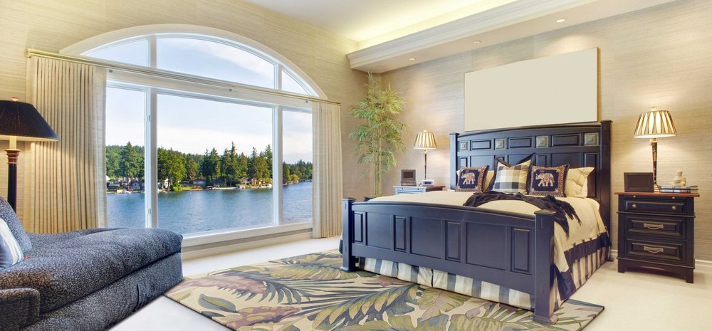 5' X 8' Green Pink And Purple Wool Tropical Botanical Hand Tufted Area Rug