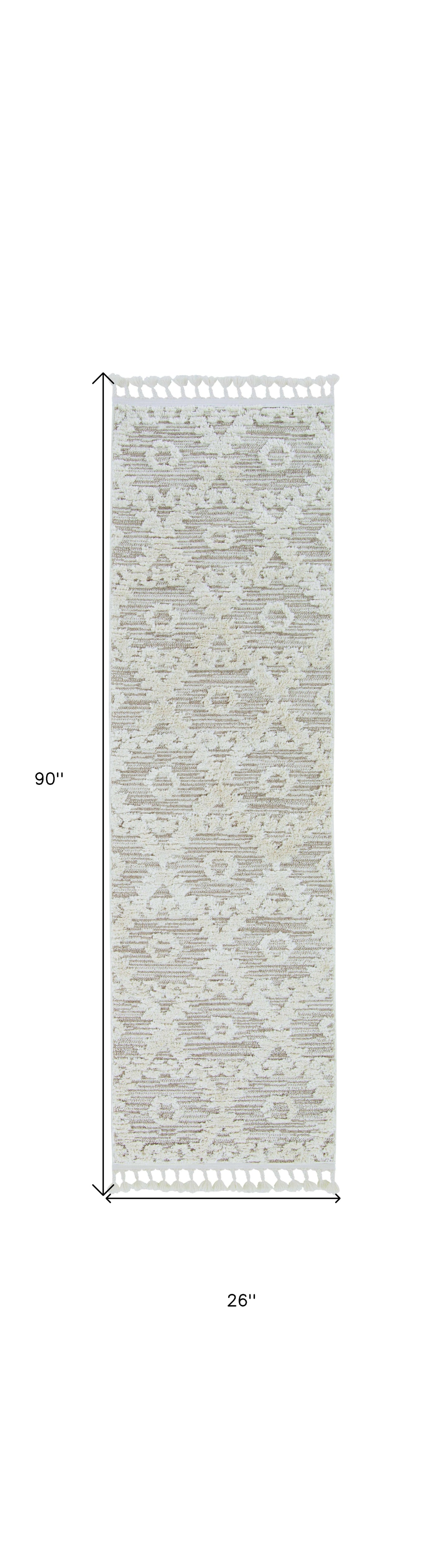 12' X 15' Ivory Beige Area Rug