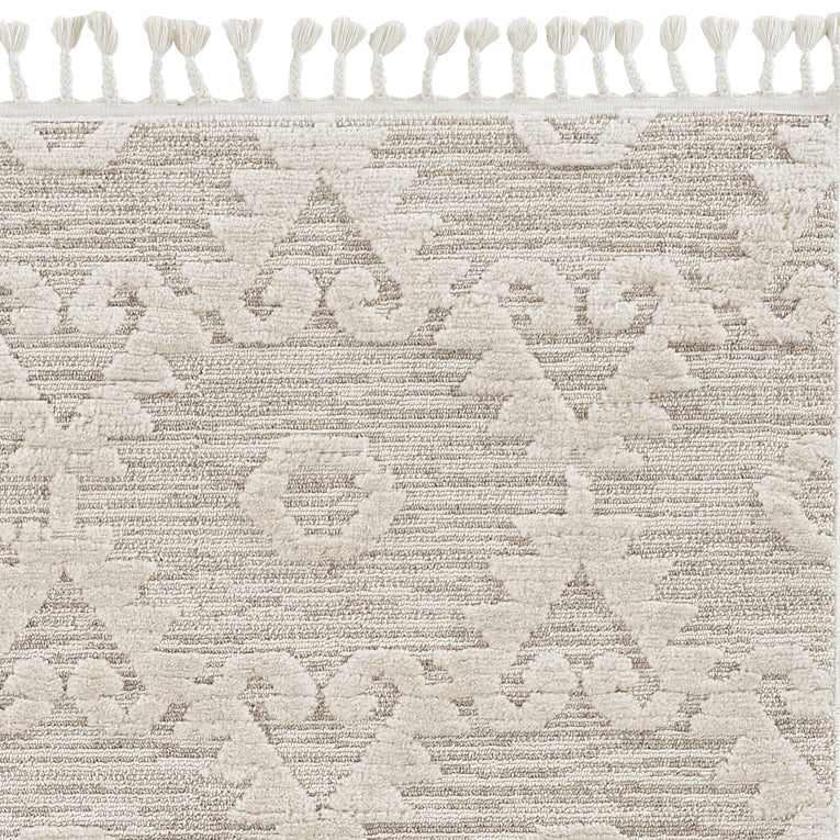 12' X 15' Ivory Beige Area Rug