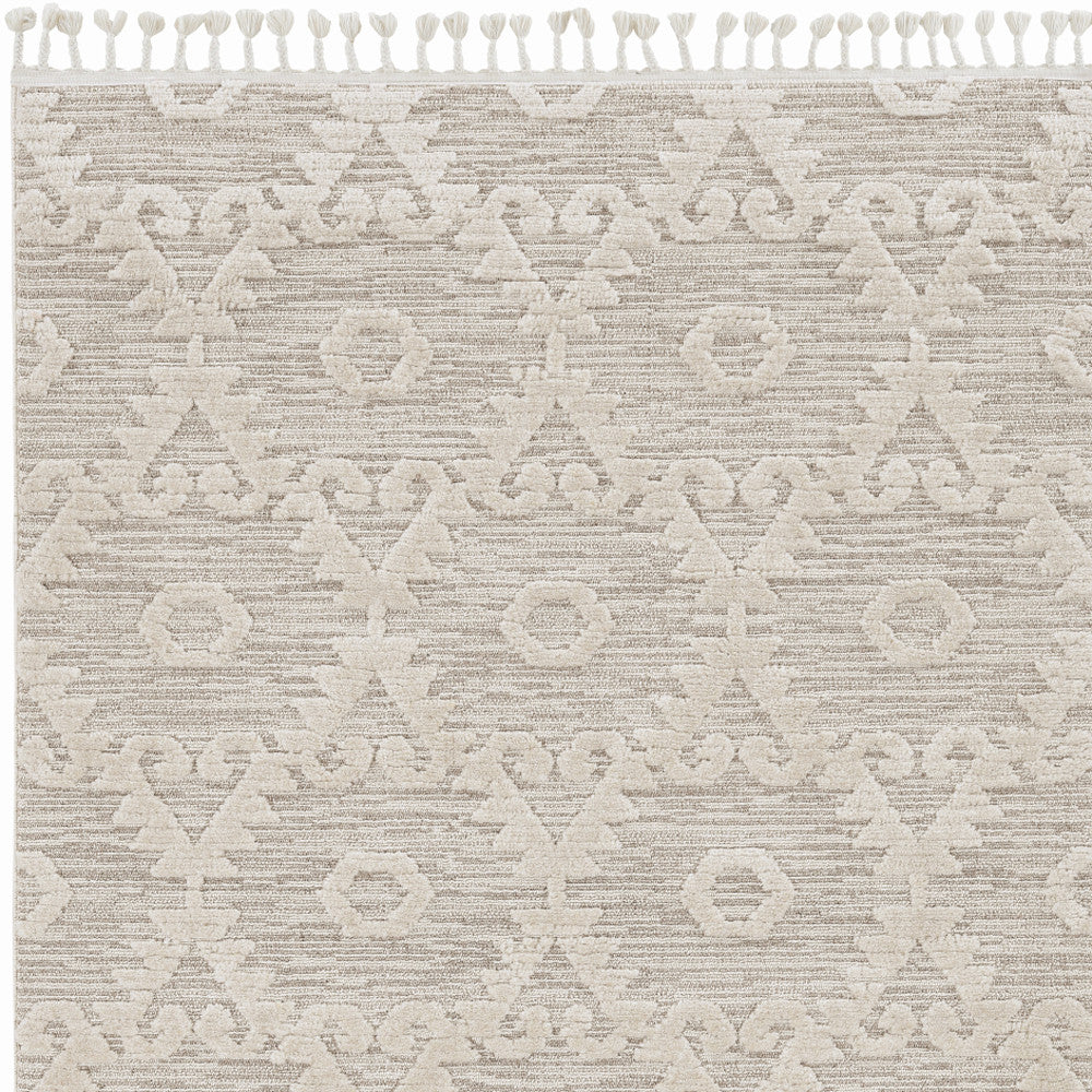 12' X 15' Ivory Beige Area Rug