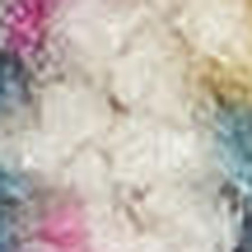 5' X 7' Ivory And Blue Abstract Area Rug