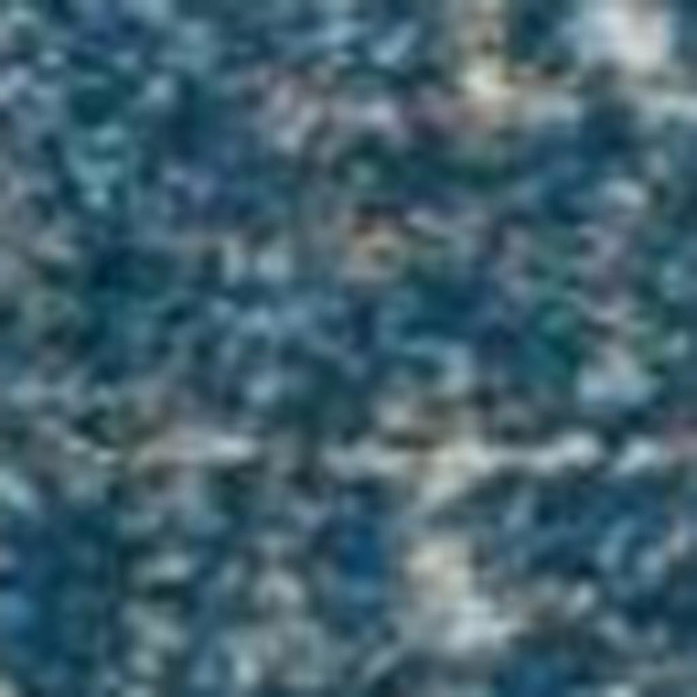 5' X 7' Blue Pink And Gold Abstract Distressed Area Rug